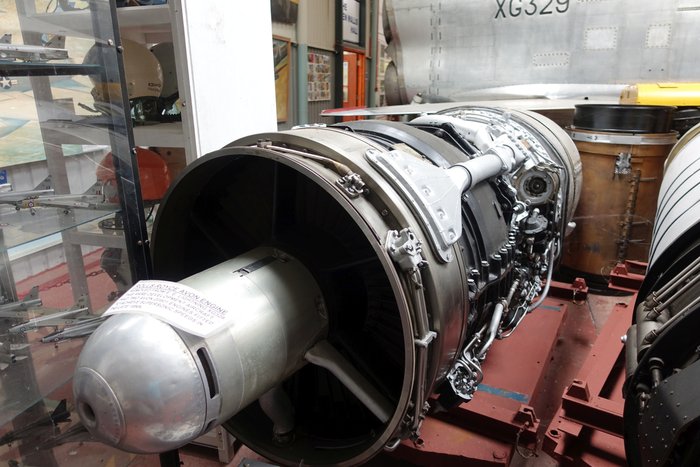 Rolls-Royce 'Avon' Engine from the English Electric F1 Lightning - XG329